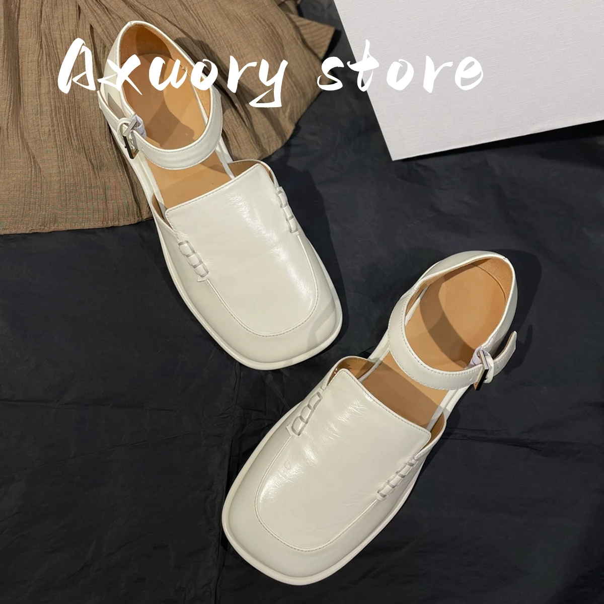2023 New Women's flat Shoes Inner Dermis Casual Versatile Daily Shopping Summer Style Solid Color