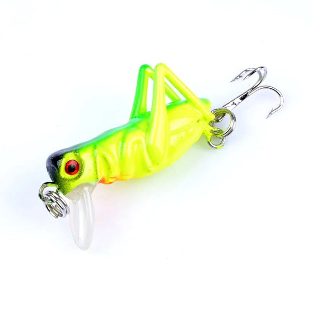 1/5 Stück pro Box, simulierter Zikaden-Heuschrecken-Kunstköder, bionischer Angelköder, künstliche Wobbler, Crankbait, Pesca PikeTackle – Detail 9