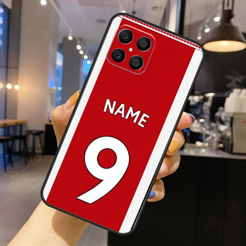 Custom Football Name & Number Phone Case