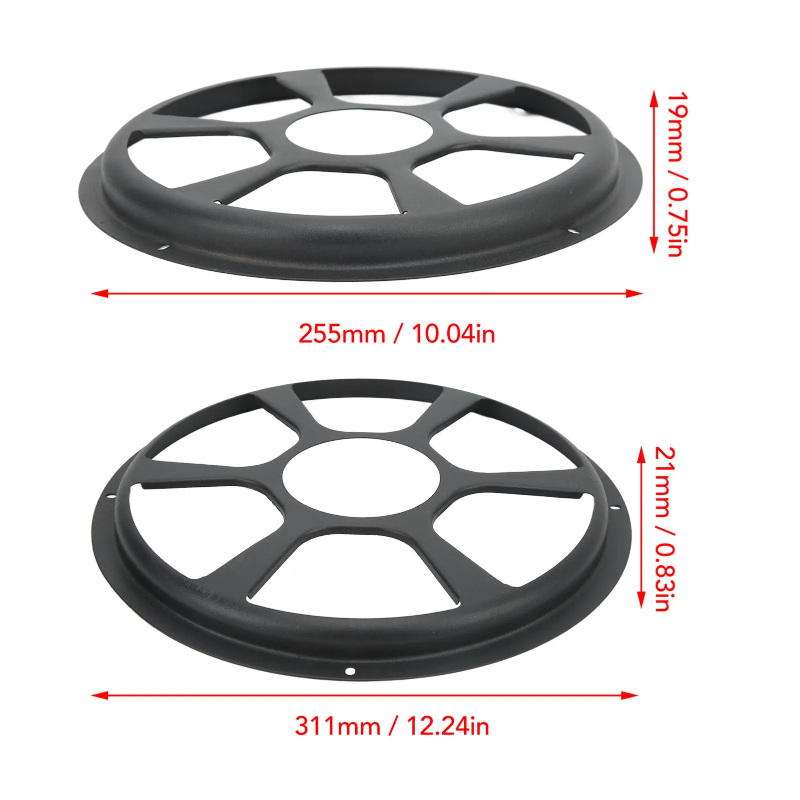 Car Audio Speaker Cover Protector Door Loudspeaker Trim Sub Woofer Decorative Grill car speaker cover