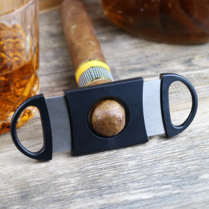 Cigar Cutter Brand Stainless Steel Metal Classic Cigar Cutter Scissors Travel Smoking Accessories Gifts cigar cutter cigar tools