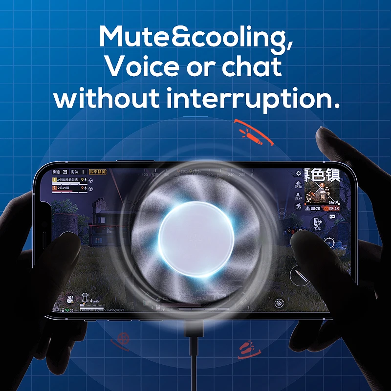 CX02 Phone Semiconductor Magnetic Cooler 10W Wireless Fast Charge For IPhone IPad Semiconductor cooling Strong magnetic