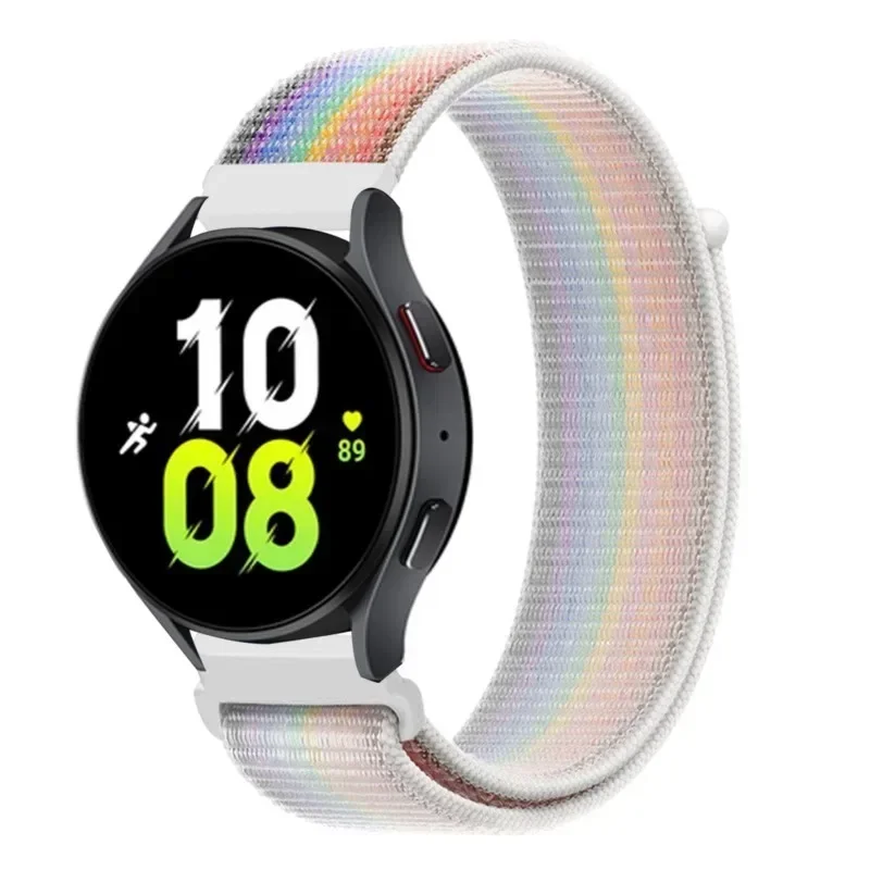 Nylon Sport Loop Bracelet, 22mm/20mm Strap, Universal Smartwatch Band
