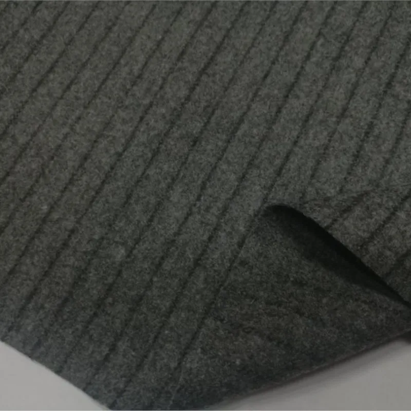 New striped thin cloth clothing fabric autumn and winter suit boots pants small coat vest