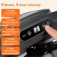 42 Heads Fascia Gun Wireless Vibration Body Massage Gun 9 Speed Red Light Deep Tissue Muscle Relax Massager for Gym Office Home 5