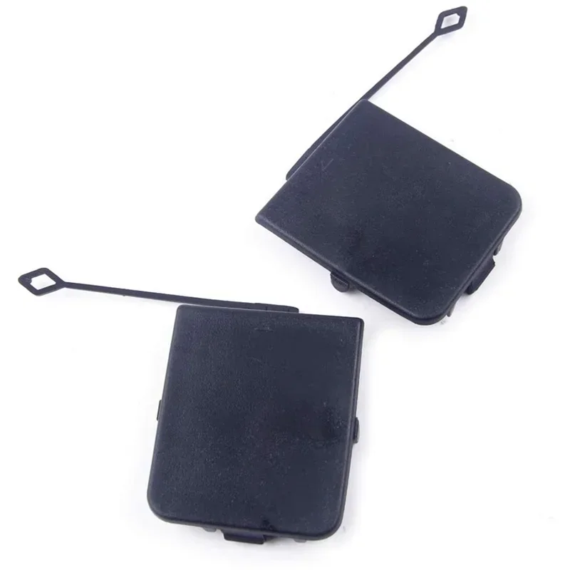 Car Rear Bumper Hook Cover 2PCS Car Rear Right Left Bumper Tow Eye Hook Cover Cap For BMW X1 E84 2013 2014 2015 51127303815 51127303816 Exterior Parts