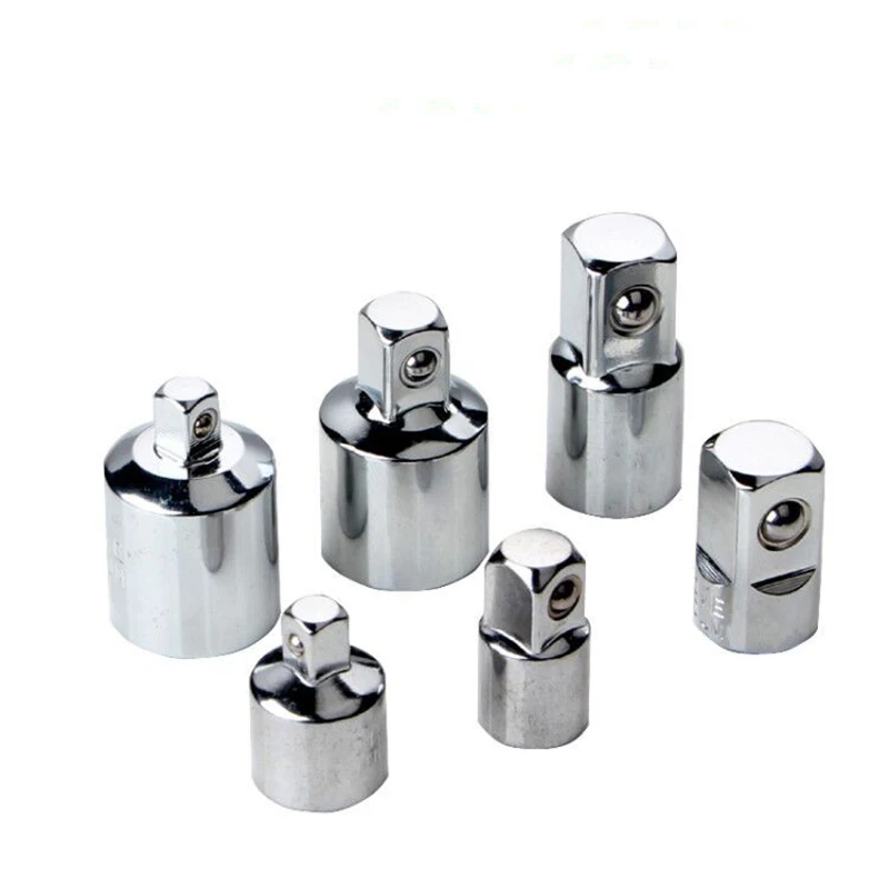 Socket adapter ratchet wrench adapter 1/2 big fly turn 3/8 medium fly turn 1/4 small CR-V chrome vanadium steel socket adapter set socket converter socket adapter tap die socket adapter drill socket adapter impact socket adapter