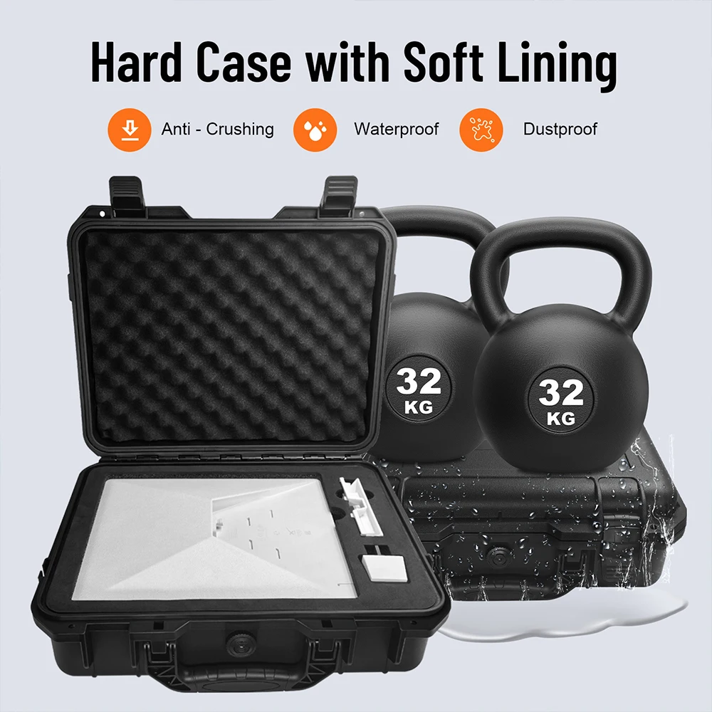 스타링크 미니 케이스 하드 방수 여행용 케이스 충격 방지 휴대용 미니 스타링크 디시 및 액세서리용 잠금 가능 보관 가방