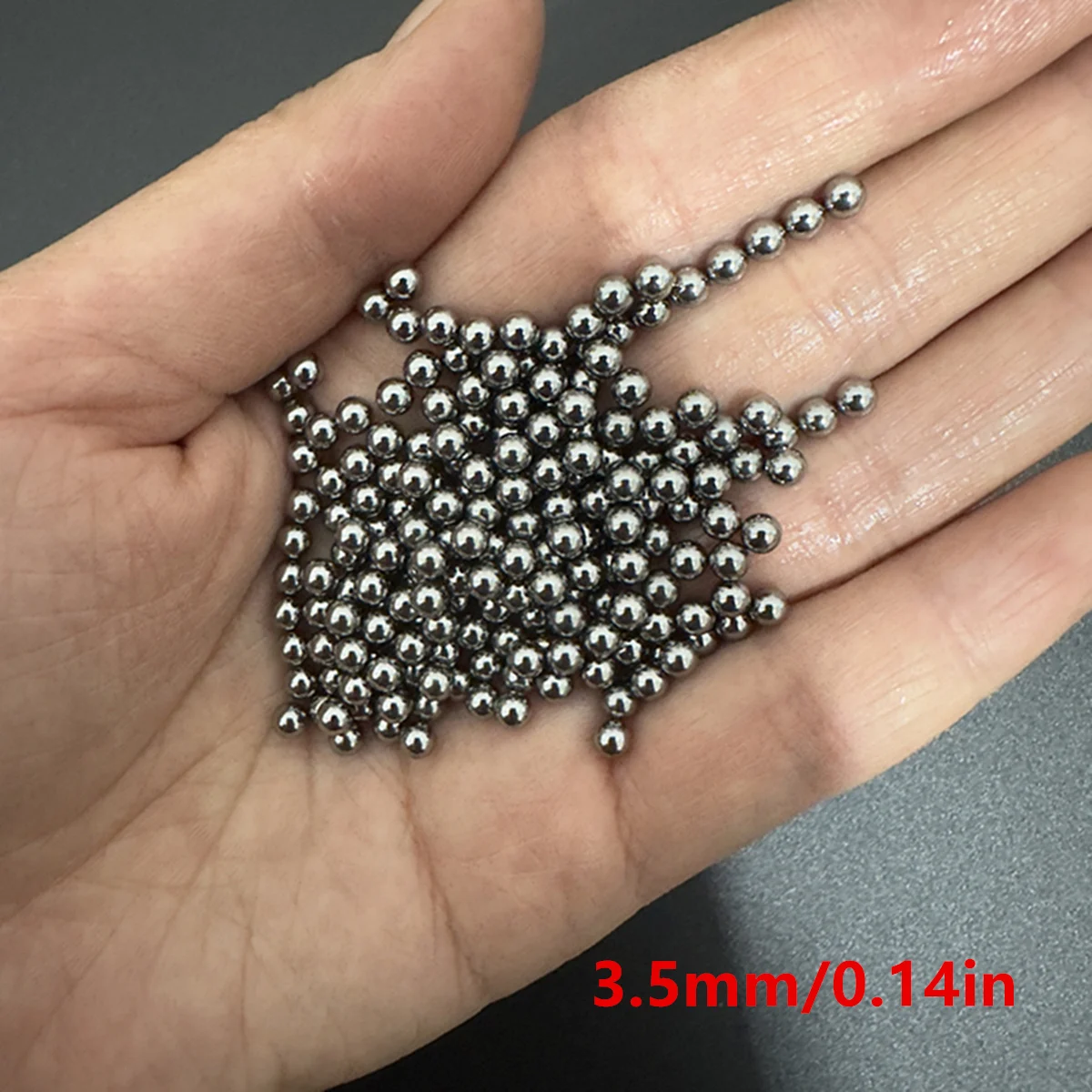Precision Ball Small Size Steel Balls 10000pcs1 Pack 3mm/0.12in And 3.5mm/0.14in High Carbon Steel Industrial Material Precision Bright Surface