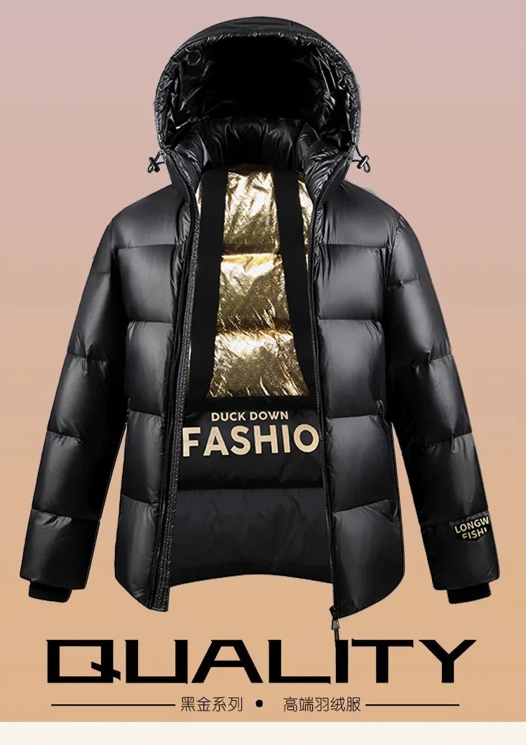 Winter Down Jacket Side View
