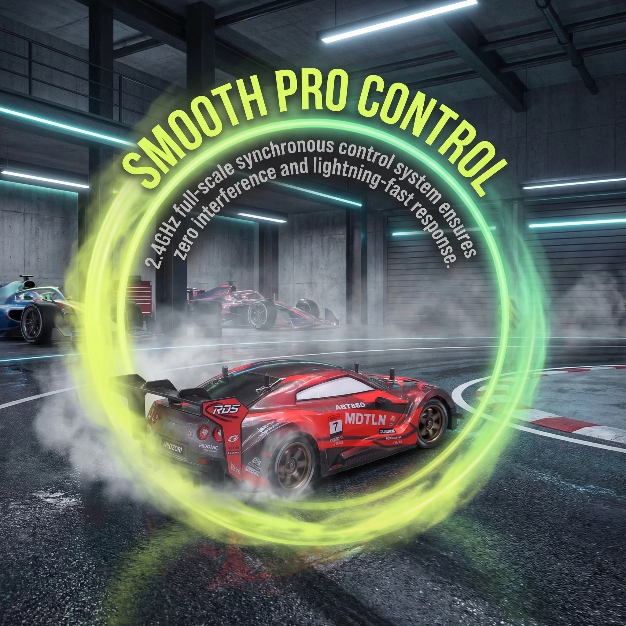 JJRCs Neues Drift-Hochgeschwindigkeits-Rennwagen mit Allradantrieb und Fernsteuerung - Ein Geburtstagsgeschenk-Spielzeug F – Detail 7