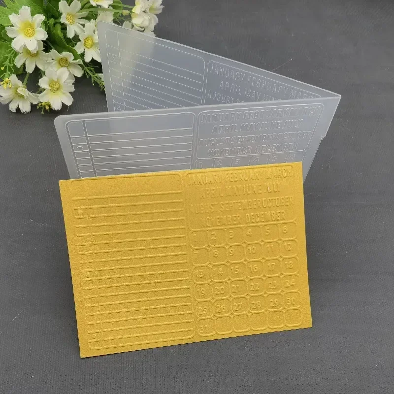 Plastic Embossing Folder DIY Background Craft Template Molds Stamp Stencils for Scrapbook Paper Cards Photo Album Making plastic embossing folder embossing folder