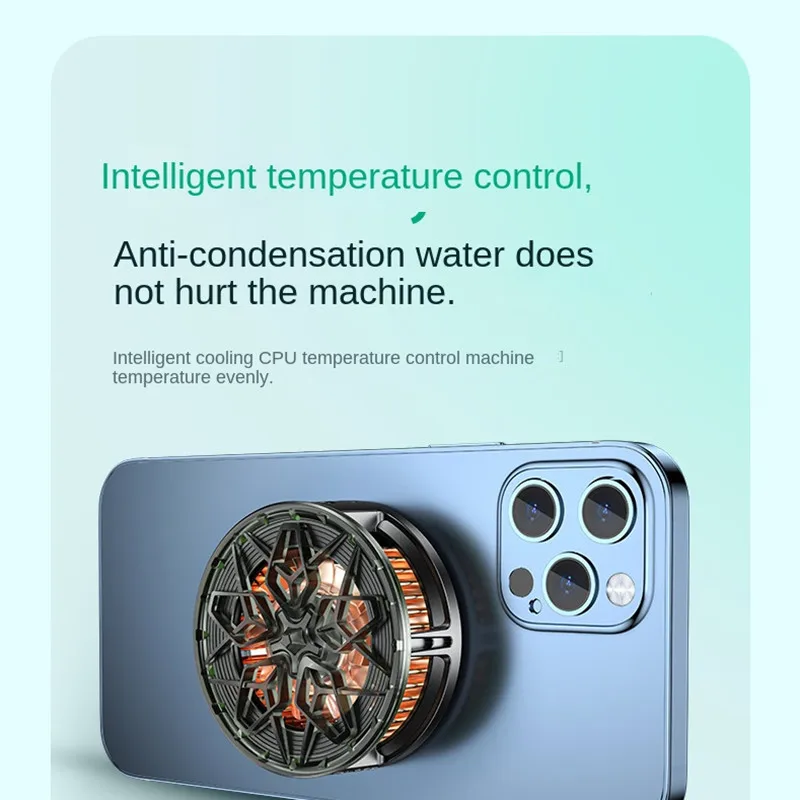 Refroidisseur Téléphone DollaTek - Ventilateur Semi-Conducteur Noir Pour Gaming Et Usage Intensif