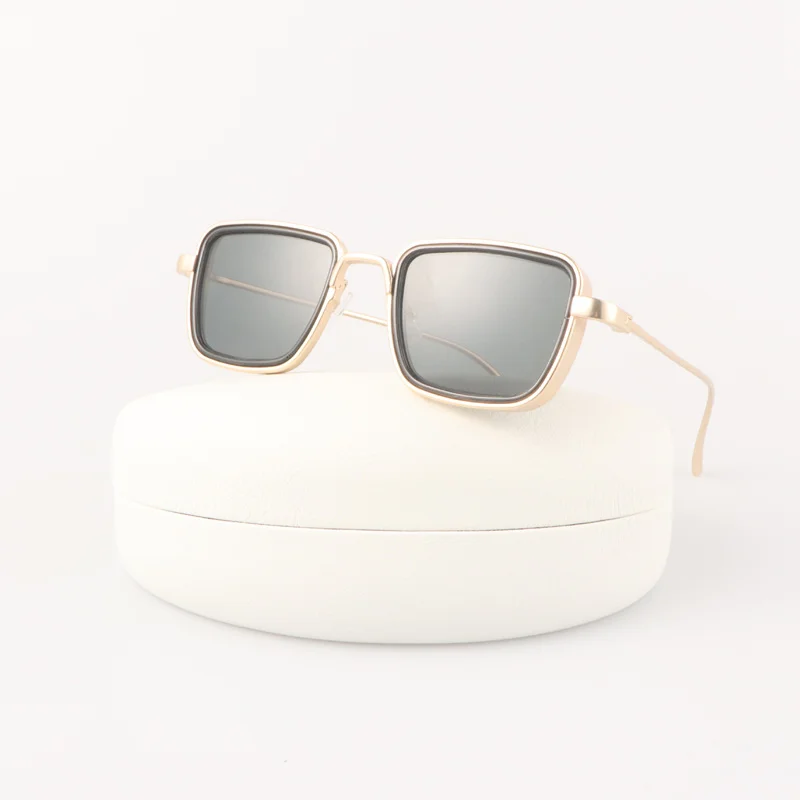 

Classic Square Sunglasses Woman Vintage Brand Designer Steampunk Sun Glasses Female Fashion Colorful Mirror Oculos De Sol