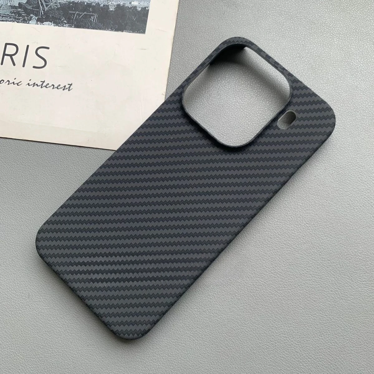 Premium Simplicity Acrylic Carbon Fiber Slim Half Pack PC Case Cover