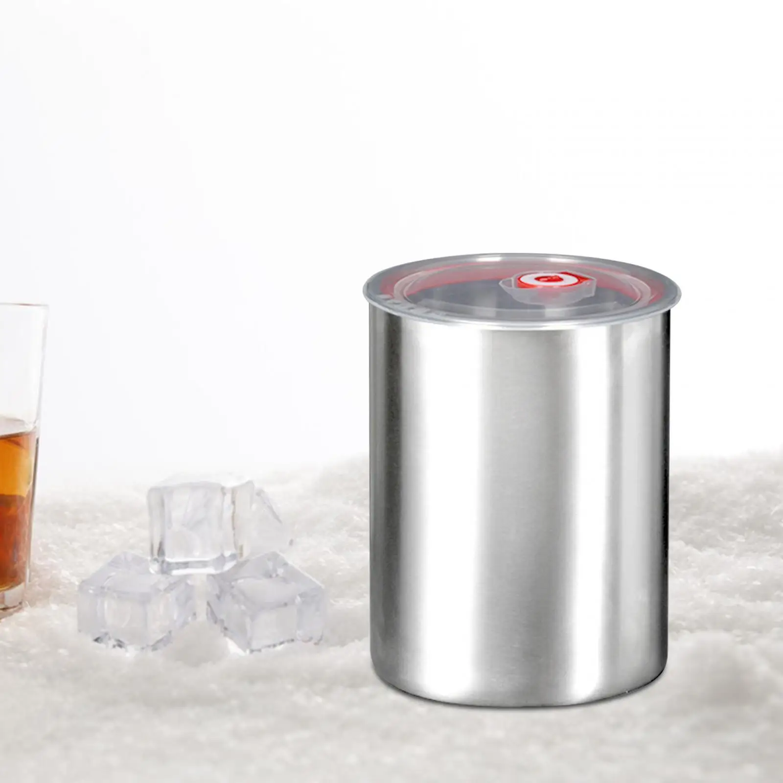 Ice Bucket Multifunction Washable Easy Clean with Handle Ice Holder Beverage Tub for Home Use Bar Presents Travel Champing