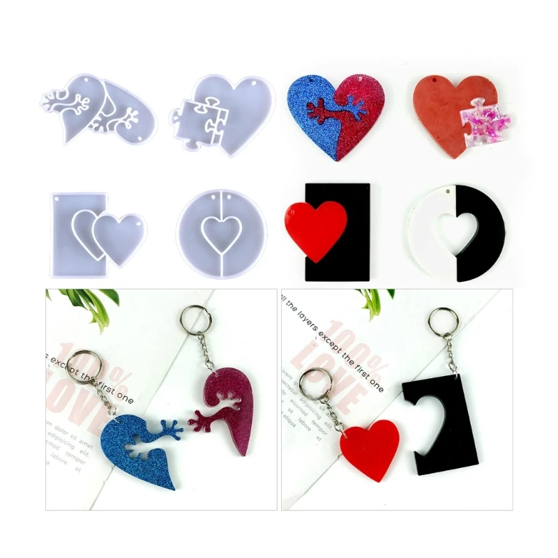 Perfect Pairs Valentine Charms, Jewelry Making Charms Style 1 / 25mm - Large