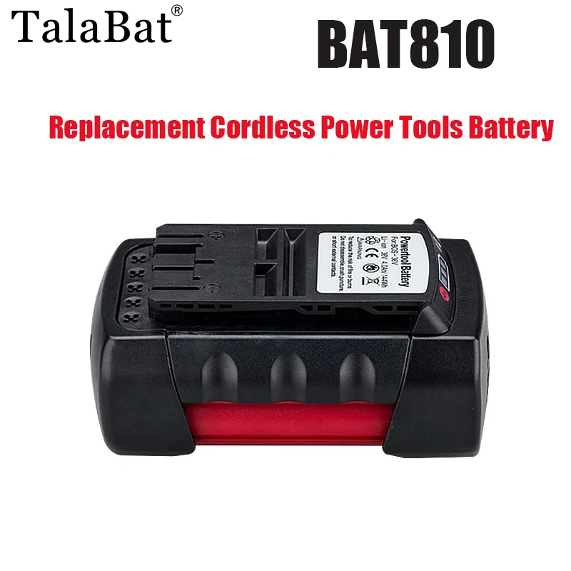 

36V 8800mAh Replacement Cordless Power Tools Battery for Bosch 6.0A BAT810 BAT840 2607336173 D70771 GBH 36V-LI 36VF-LI