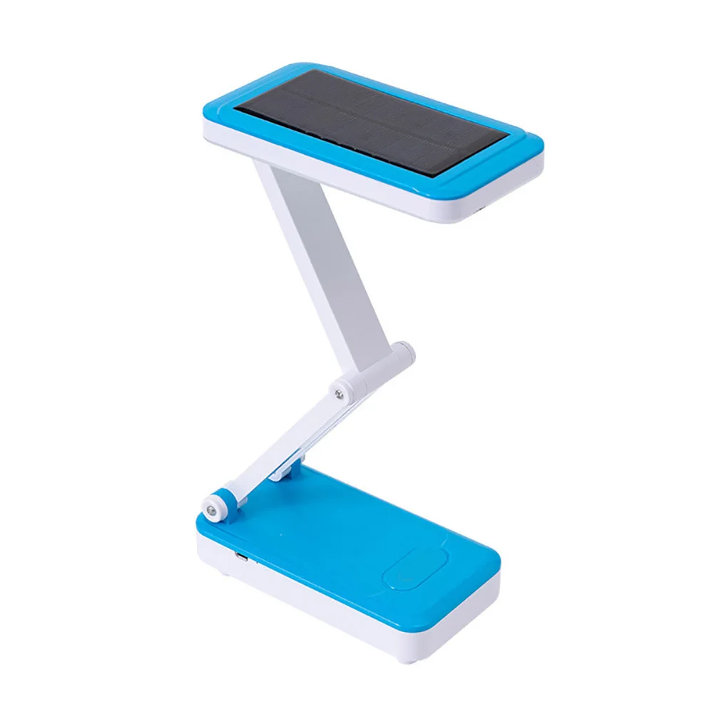 접이식 태양열 야간 조명, 침대 옆 책상 램프, USB 충전, 눈 보호, 4500K-6000K, 26 LED, 2 단 기어