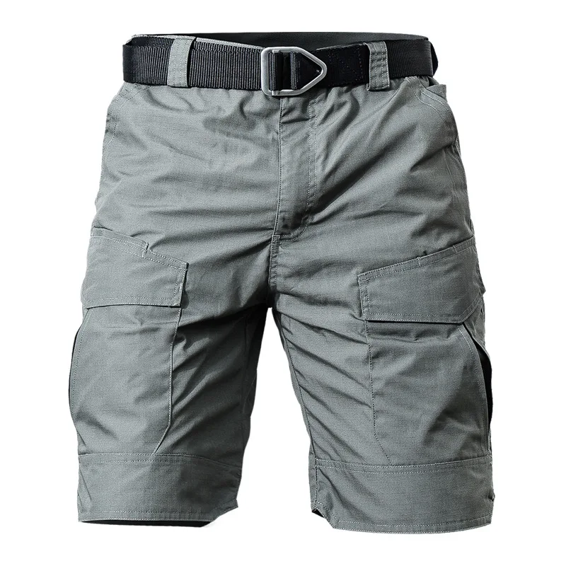 

Tactical Military Cargo Shorts Men Camouflage Tactical Short Pants Multi Pockets Solid Color Shorts Mens Pant