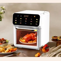 220V/12L Double layer visible air fryer Multi-functional oven Large capacity touch screen smart electric oven for home use 1