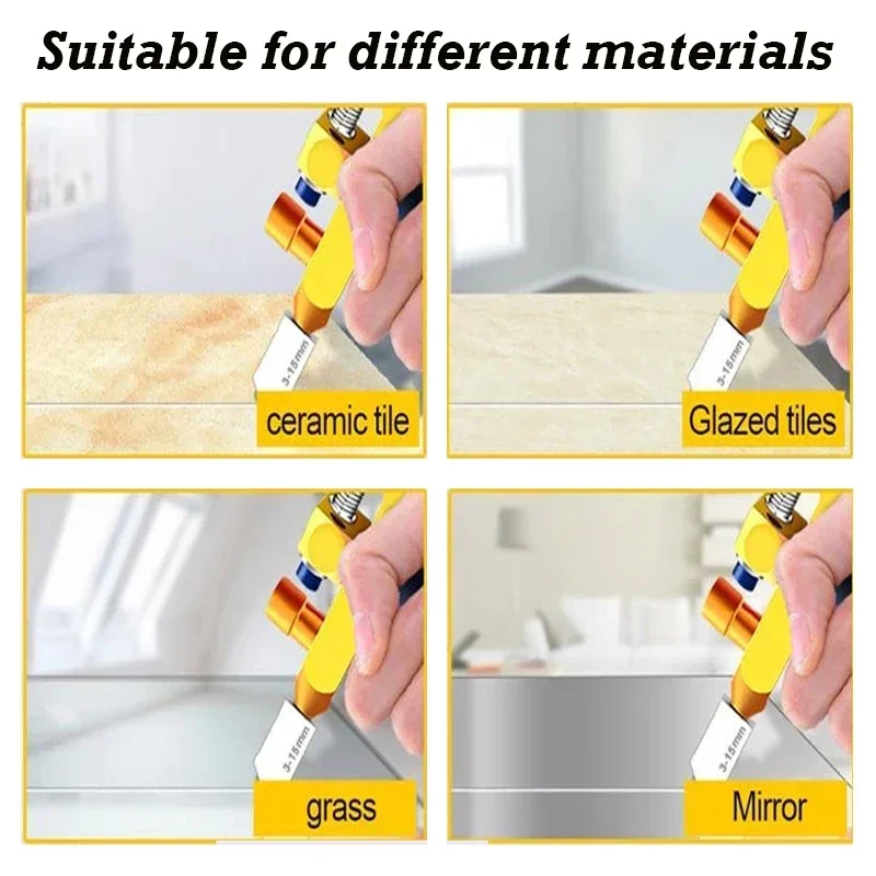 Glass Cutter 5/10pcs Knife Head Tile Glide Opener Heads Replacement Alloy Cutter Wheel