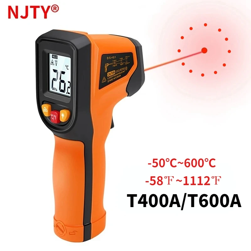 Non Contact Termometrs Digital Infrared Hygrometer Laser Temperature
