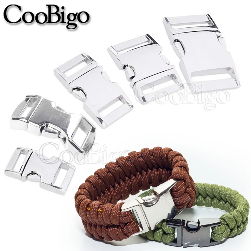 Paracord Bracciale Kit – 5 Matasse Di 25 Metri Di 550 Paracord 125 Feet Totale Con 10 Fibbie A Sgancio Laterale – Perfetto Per Casa, Auto, Uso Di Emergenza, Artistici E Bracciali - Foto 8