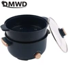 DMWD Electric Cooking Machine Large Hot Pot Frying Pan Noodles Porridge Soup Pot Multicooker Food Steamer Breakfast Maker 220V 2