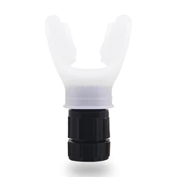 Portable Breathing Fitness Exerciser with Adjustable Resistance (White)
