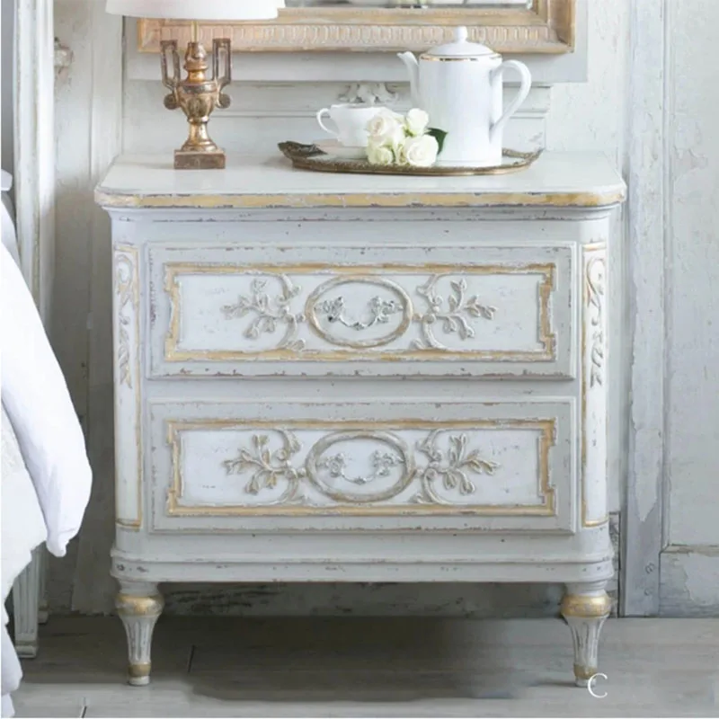 Organizer Storage Night Table Camera Da Letto Estetica Vintage Comodino Nordico Cassetti Comodini Camera Da Letto Mobili Per La Casa