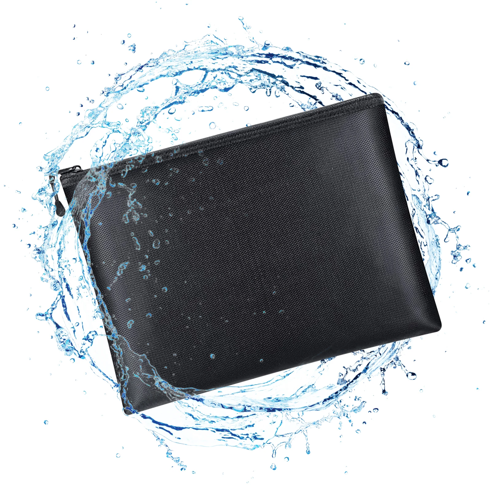 Fireproof Waterproof Document Envelope File Folder Cash Pouch Portable Fireproof Money Bag Safe Bag for Home Office S/M/L