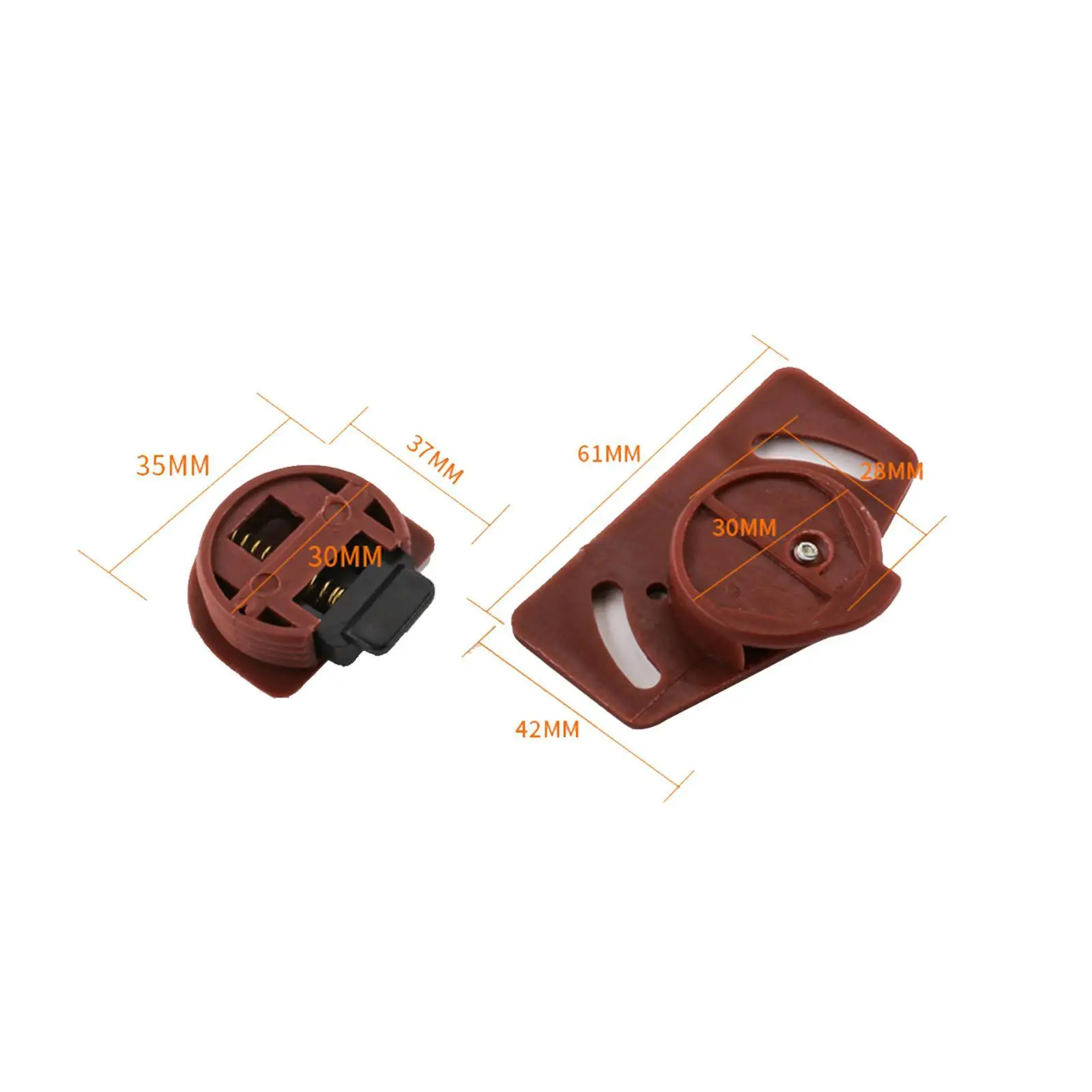 Wardrobe Sliding Door Roller High Reliability Versatile 4 Set for Wardrobe