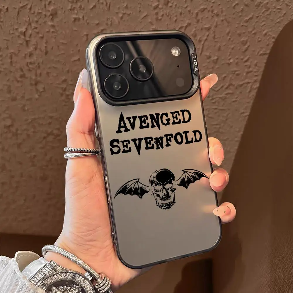 Avenged Sevenfold Designer Matte Laser Aurora Phone Case
