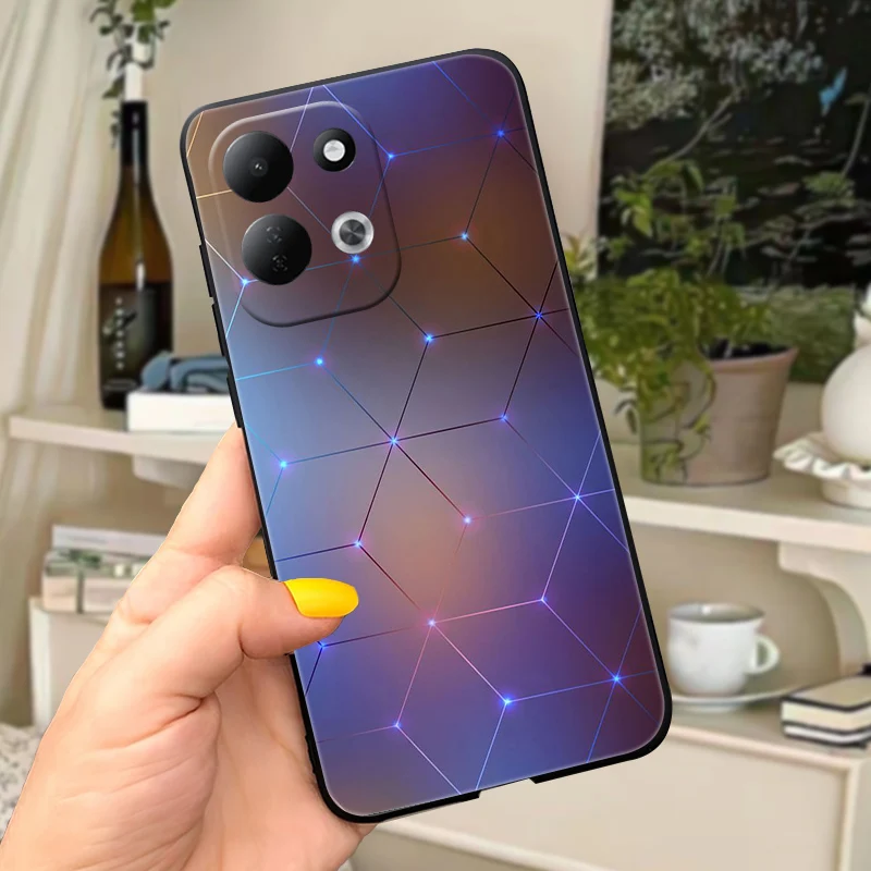 Luxury Silicone Printed Soft TPU Shockproof Bumper Phone Back Cover - Cute & Stylish Protective Case