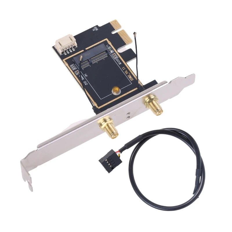 금속 구조 M.2 표준 PCIex4x8x16 슬롯 M.2 데스크탑 M.2 PCIe 변환기용 확장 WiFi 카드 어댑터