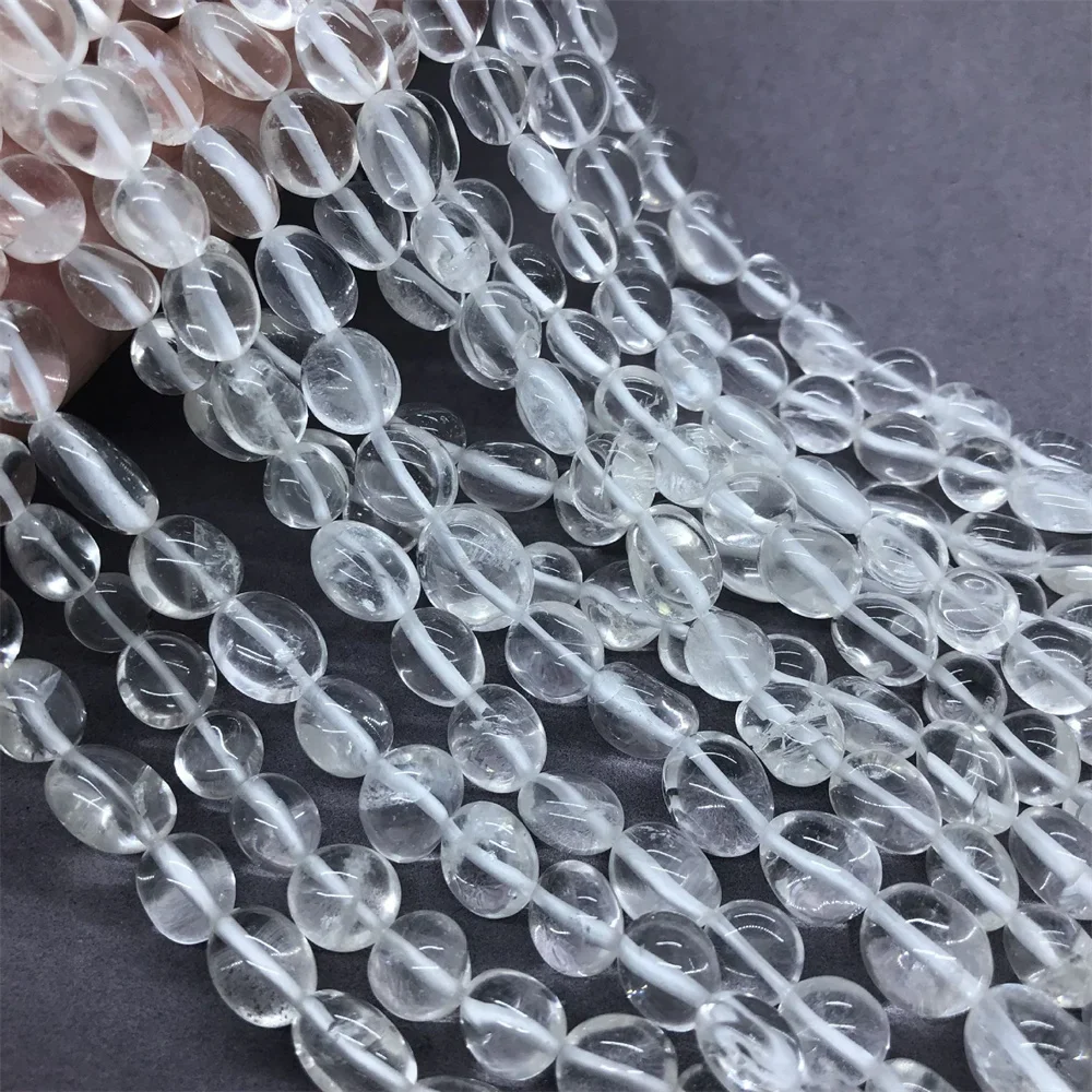 

Natural Stone White Crystal Special-shaped Beads for Jewelry Making Smooth DIY Women Necklace Bracelet 6-10mm Spacer Accessories