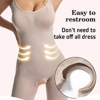 Body sans couture pour femmes, Compression, entrejambe ouvert, Push Up, serrage du ventre, Corset amincissant, rehausseur de fesses, modelant tout le corps 4