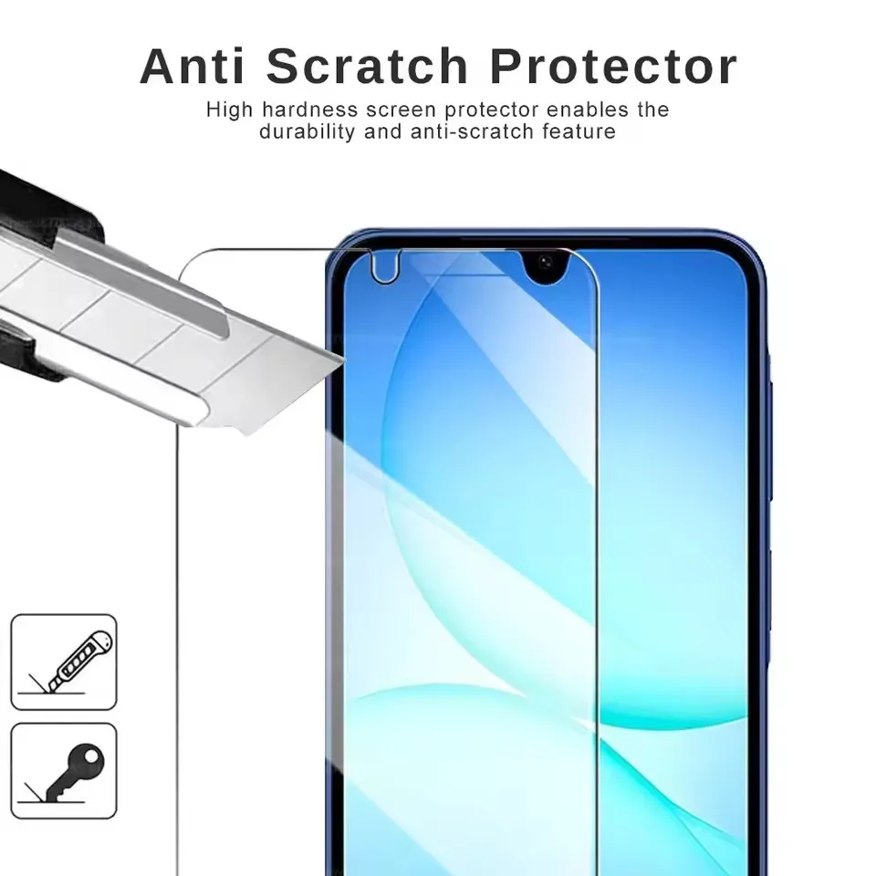 Premium Tempered Glass Screen Protector Set - 3 Pack