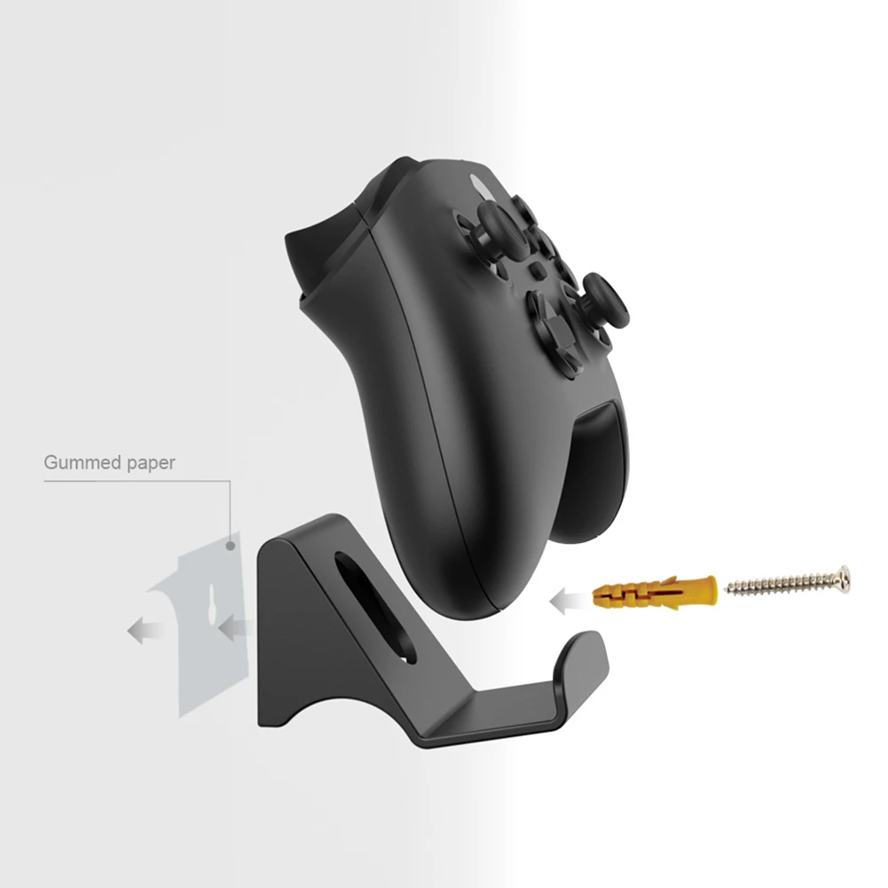 Xbox Switch Pro용 벽걸이형 게임 컨트롤러 헤드셋 디스플레이 스탠드