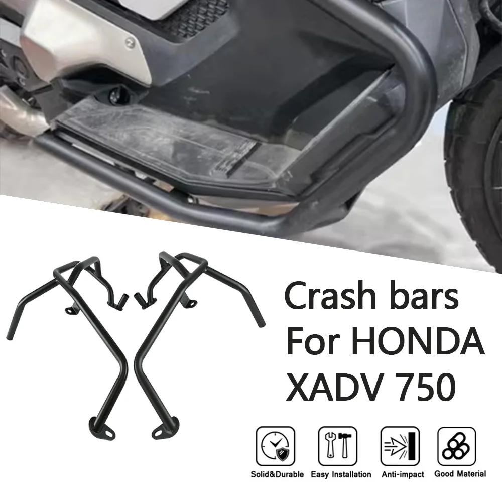 MTKRACINGCrashbarsForHONDAXADV75020212024MotorcycleEngine