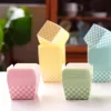 50/100pcs Square Lattice Baking Cup, Muffin Cup Cupcake, Disposable Desserts Box for Wedding, Birthday, Kitchen Tools 3