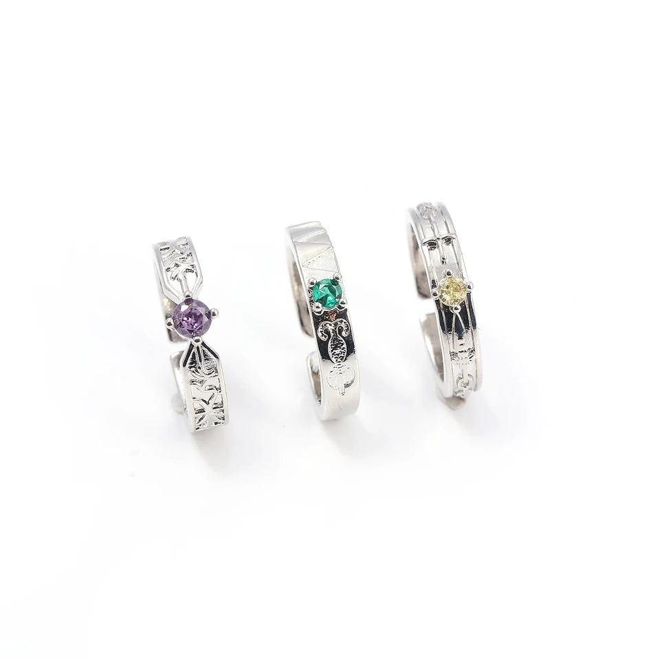 アニメハンターキルアクラピカゴンリングバッジ調節可能なリング男性 アニメハンターキルアクラピカゴンリングバッジ調節可能なリング男性