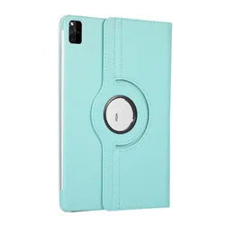 Premium 360° Rotating Leather Protective Tablet Cover for MatePad Pro 12.6 (Sky)