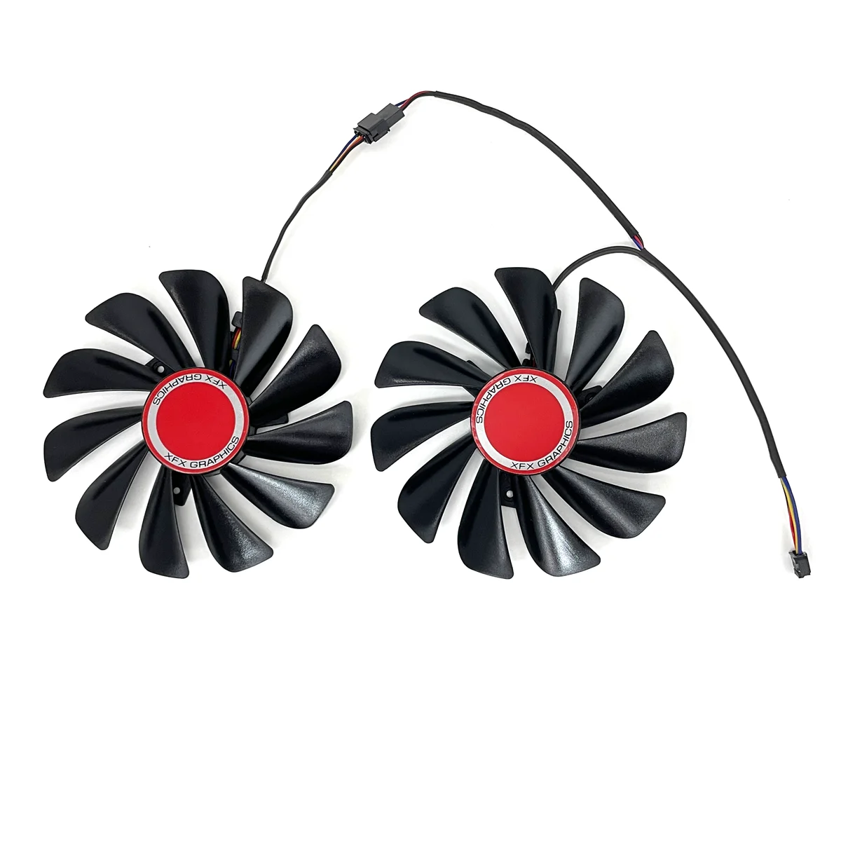 새로운 2 개/대 FDC10U12S9-C CF1010U12S 95mm RX590 RX580 GPU 비디오 카드 쿨러 팬 XFX RX 590 580 VGA 비디오 카드 냉각 팬