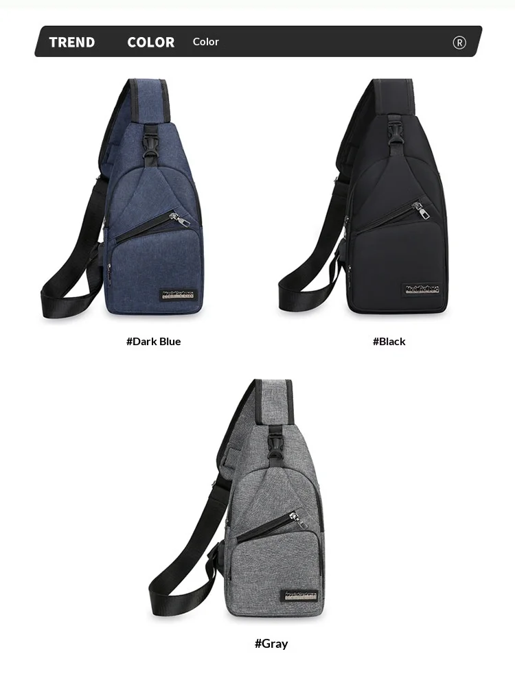 Men's Chest Bag Image 8