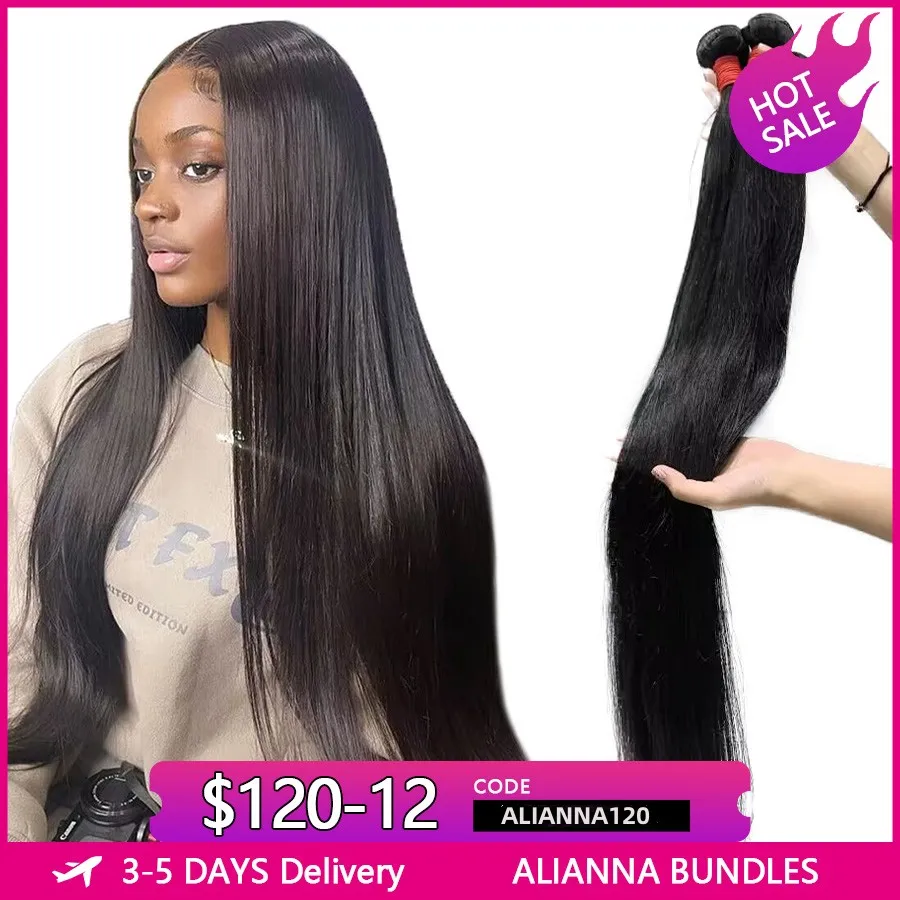 10A Brazilian Raw Human Hair Weave Bundles