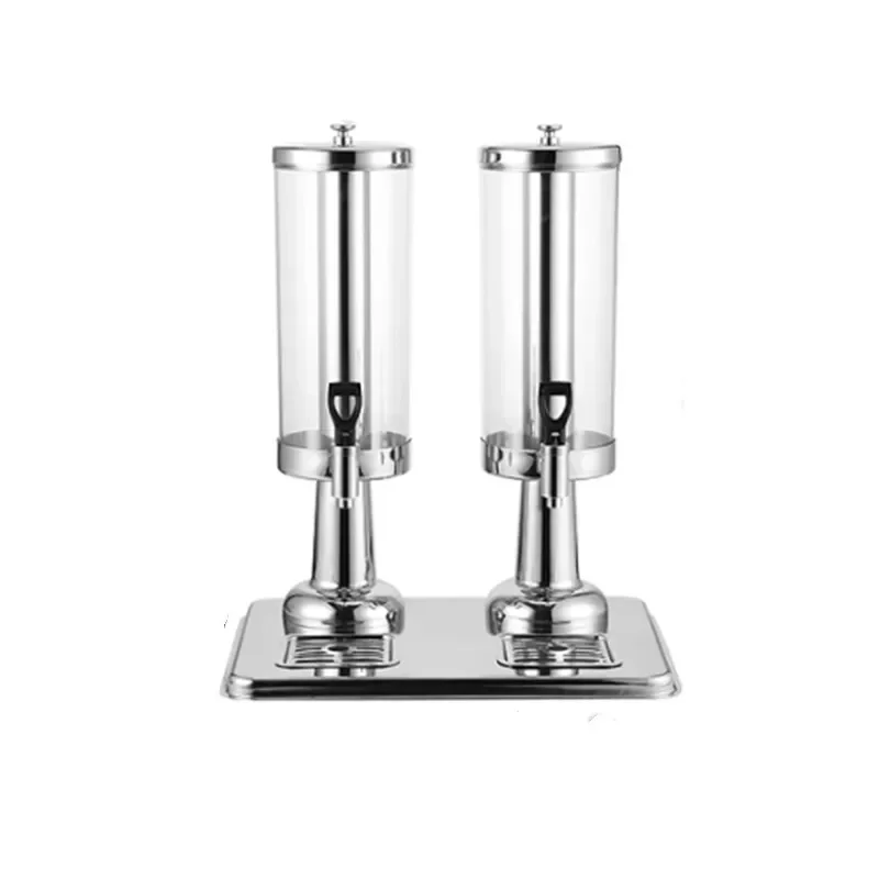 HOTEL STAINLESS STEEL FRUIT JUICE DING western food single-head double-head commercial fruit juice bucket beverage machine 4