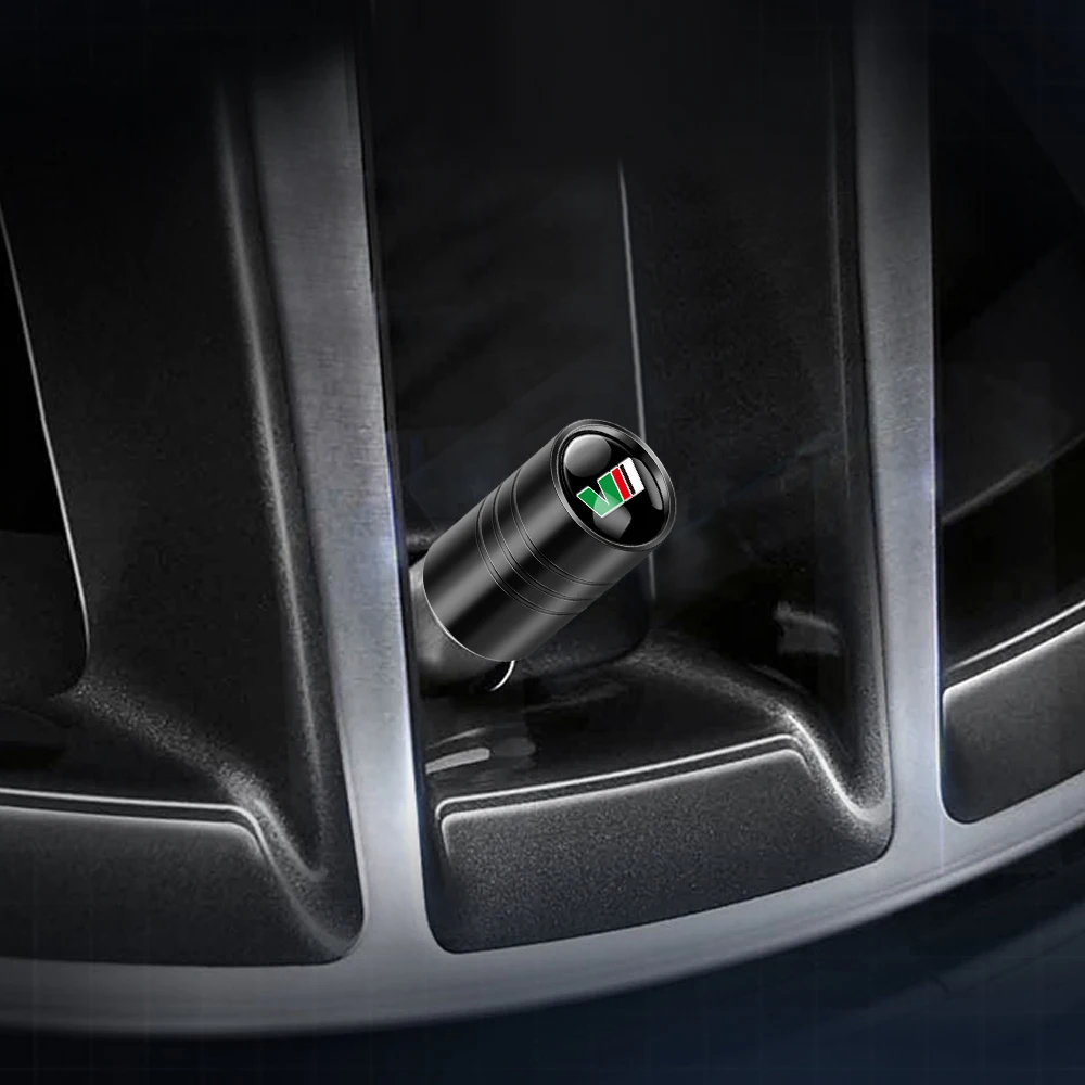 Universal Car Wheel Tire Valve Stem Covers - Sleek and Durable Design