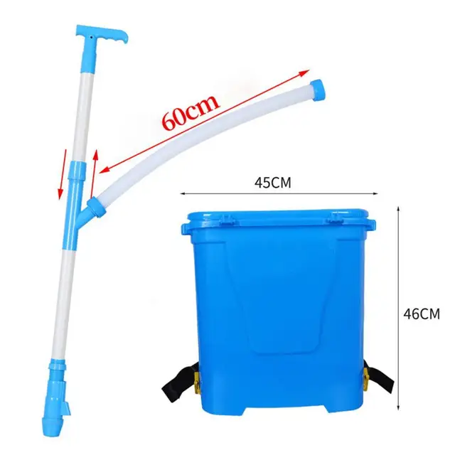 Manual Fertilizer Spreader 25L Multifunction Fertilizer Spreader Fertilizer Sprayer for Vegetables Farm Corn Fruit Trees 6